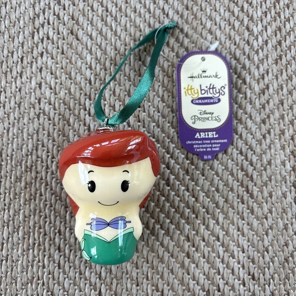 Hallmark Itty Bittys Ornament Ariel Disney The Little Mermaid NEW